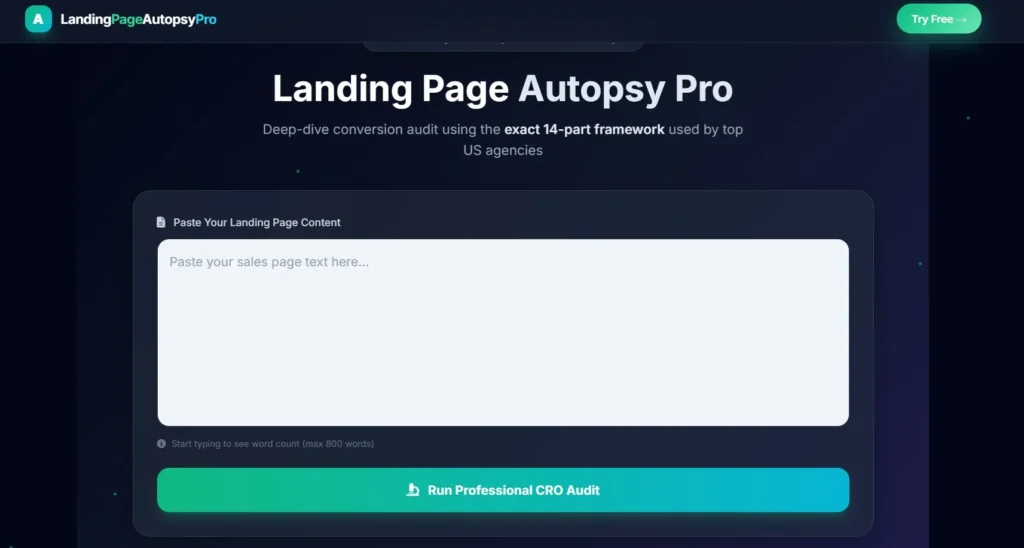 DETECT THE CONVERTING SALES PAGE